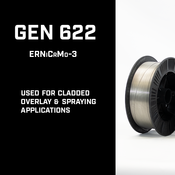 GEN 622 offers an outstanding resistance to stress corrosion cracking. 
Learn more about its applications here lnkd.in/g5DRwFr

#nickel #welding #welders