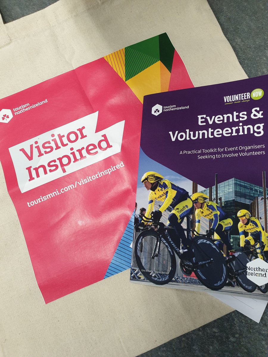 Thank you to <a href="/VolunteerNow1/">Volunteer Now</a> and <a href="/NITouristBoard/">Tourism NI</a> for inviting us to the launch of their Events &amp; Volunteering Toolkit! We had a great day learning some new tips, and look forward to putting them into action! #TEDNI