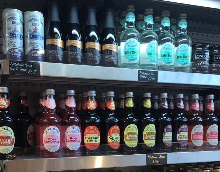 Wow <a href="/DoddingtonHall/">Doddington Hall</a> the extension is fantastic! @FentimansLtd looking good on shelf &amp; in the chiller 👌
