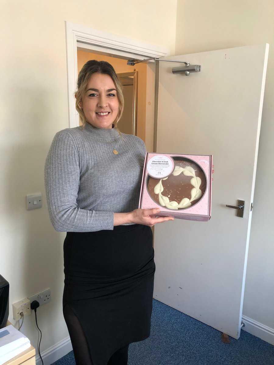 this yummy cheesecake was a thank you from <a href="/theCOOKkitchen/">COOK</a> Moortown