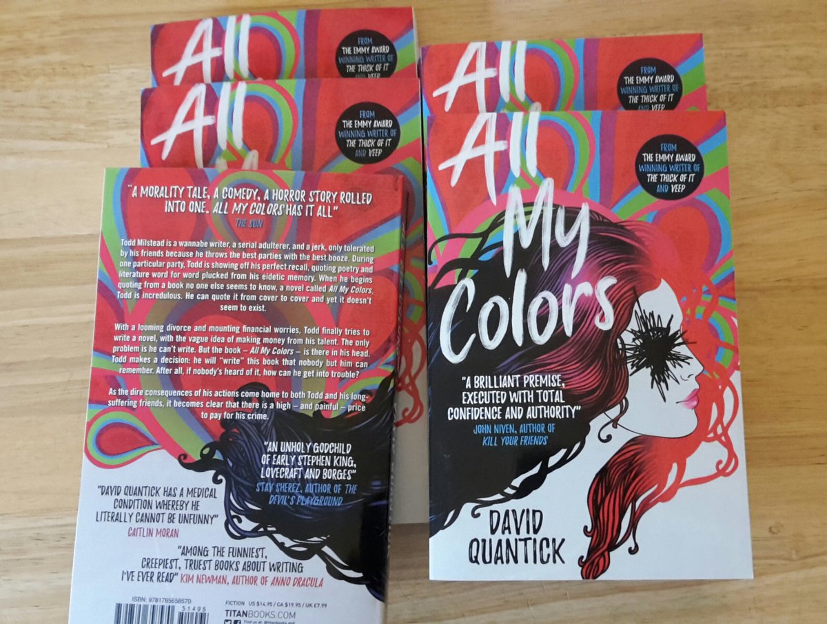 David Quantick on Twitter: "First copies here. Special cover