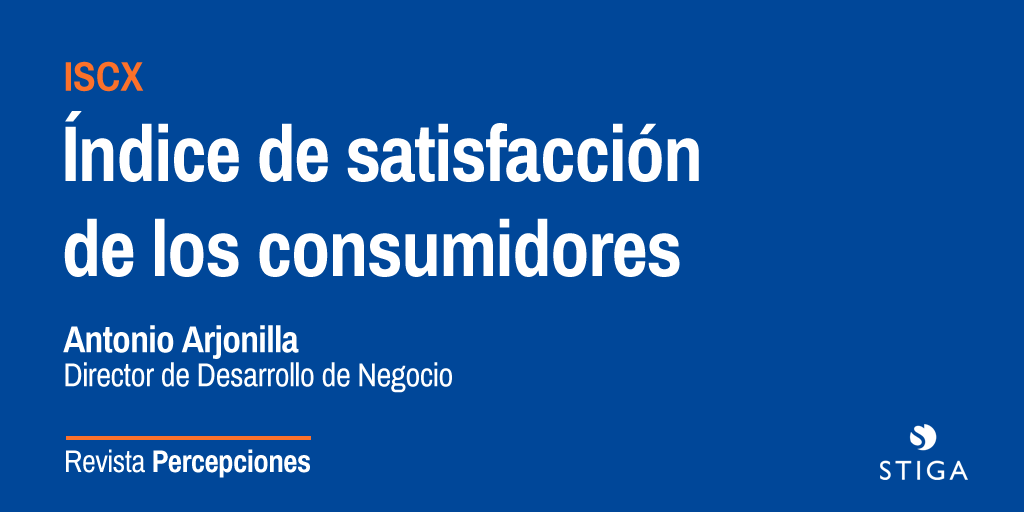 stigacx's tweet image. Antonio Arjonilla (@aarjonillaf), Director de Desarrollo de Negocio en STIGA, identifica en el #ISCX que el servicio y la imagen de las compañías son los aspectos mejor  valorados por los consumidores. Consulta el análisis completo. @Asociacion_DEC #CX 
stigacx.com/percepciones/36