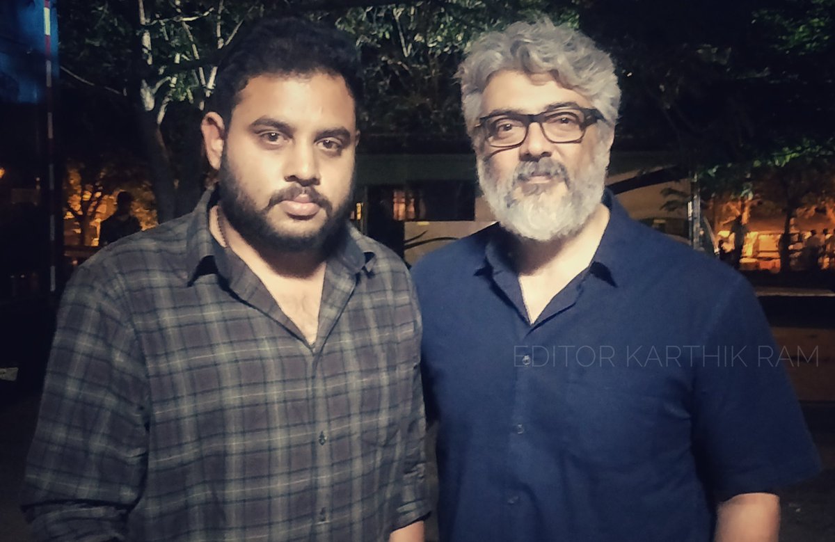 #NerKondaPaarvai #ManofSimplicity #Myrolemodel #Thala Big thanks to @dhilipaction master 🙏 #DirVinoth sir