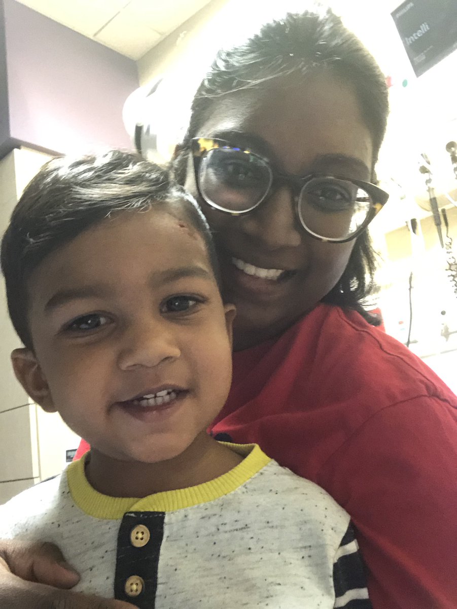 slprasad's tweet photo. And so commences our first ER visit https://t.co/K5Ele9UzHw