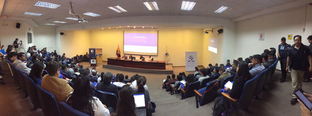 Mesa de apertura del I Congreso Nacional de Datos Abiertos y Metadatos #OpenDataEC #DatosAbiertosEC 📊🤓🇪🇨💪 con <a href="/redam_ecuador/">Red Ecuatoriana de Datos Abiertos y Metadatos</a> <a href="/FLACSOSG/">FLACSO Secretaría General</a> <a href="/EduSuperiorEc/">Viceministerio de Educación Superior</a> <a href="/OEIEcuador/">OEI Ecuador</a>