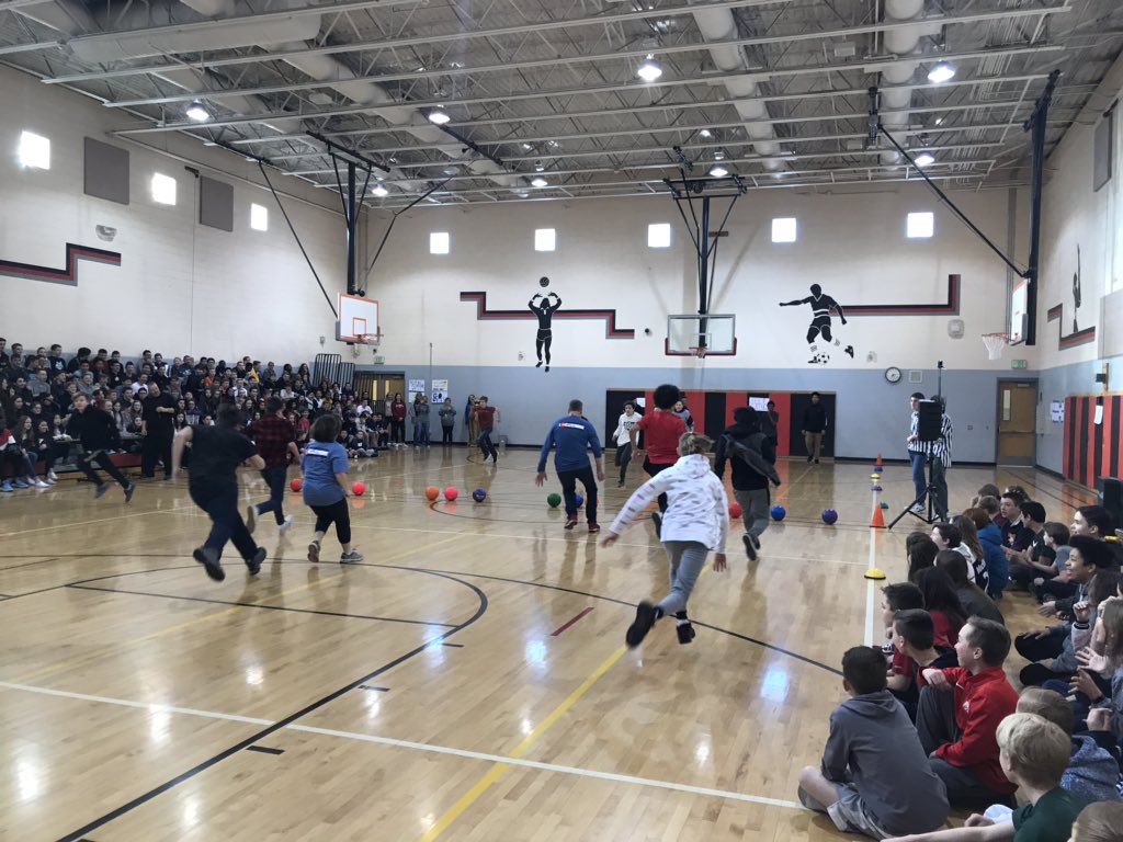 What do you do after two snow days? Dodgeball tournament for one of our own. Stay strong Will #Cougarnation is with you. <a href="/dcsdk12/">Douglas County School District</a> <a href="/CMSbasketball/">Hartford Sports Club</a> <a href="/counselingCMS/">EbelRisdonWiidakas</a>