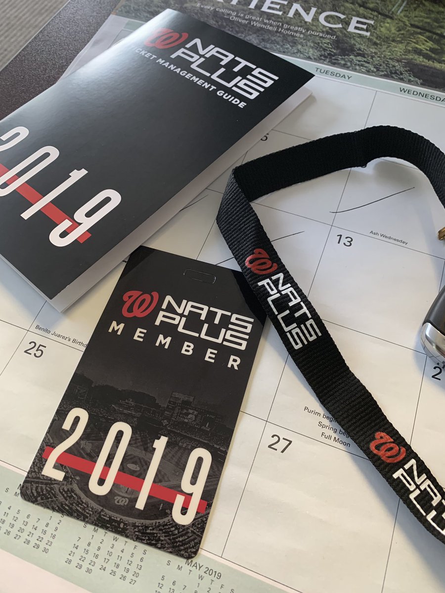 IsThisThingJon's tweet photo. Hmmm donโt know how I feel about the โ #Nats Plus credentialโ replacing the โ#NatsPlus Cardโ this year... https://t.co/gfKB34T3zK