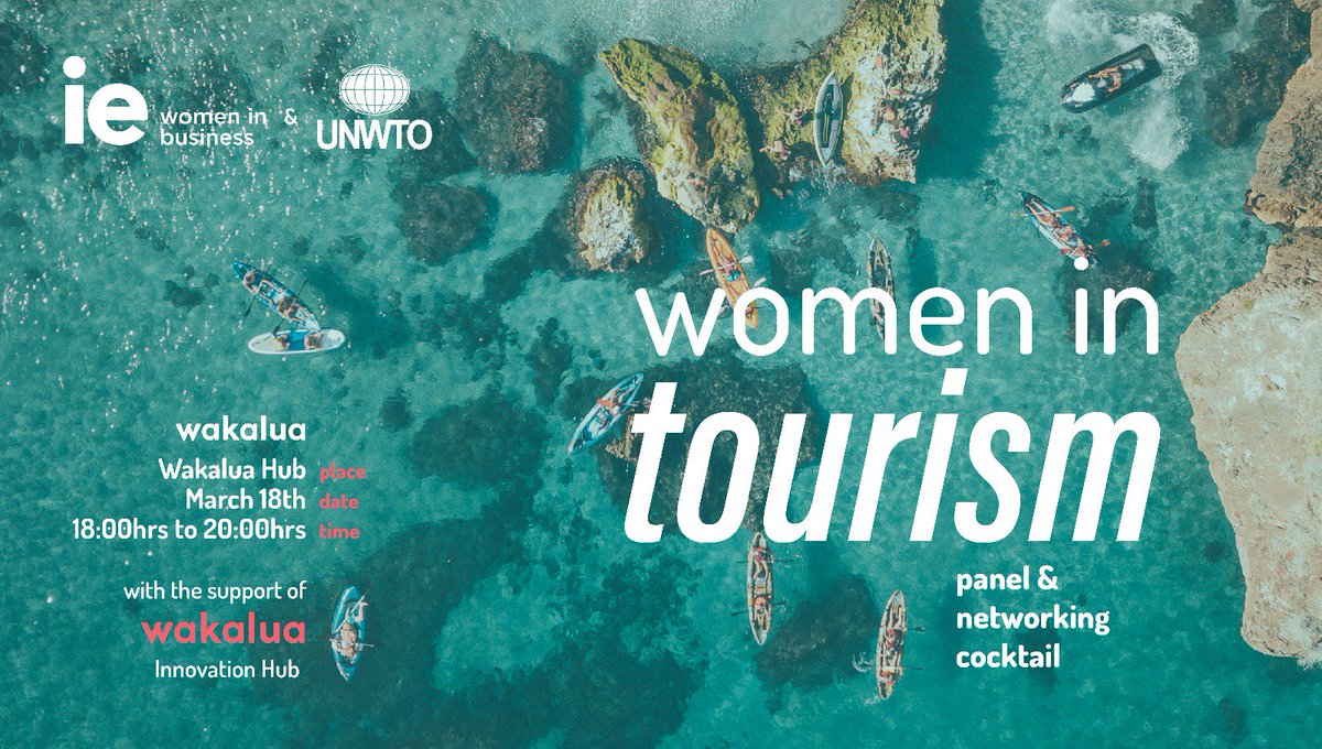 Last chance to get your ticket for our event with the <a href="/UNWTO/">UN Tourism</a> next Monday! 

This is an amazing opportunity for men and women keen to network with high-level policy makers and industry leaders. Learn about the travel industry and how you can have an impact: clubs.ie.edu/iewomen/rsvp_b…