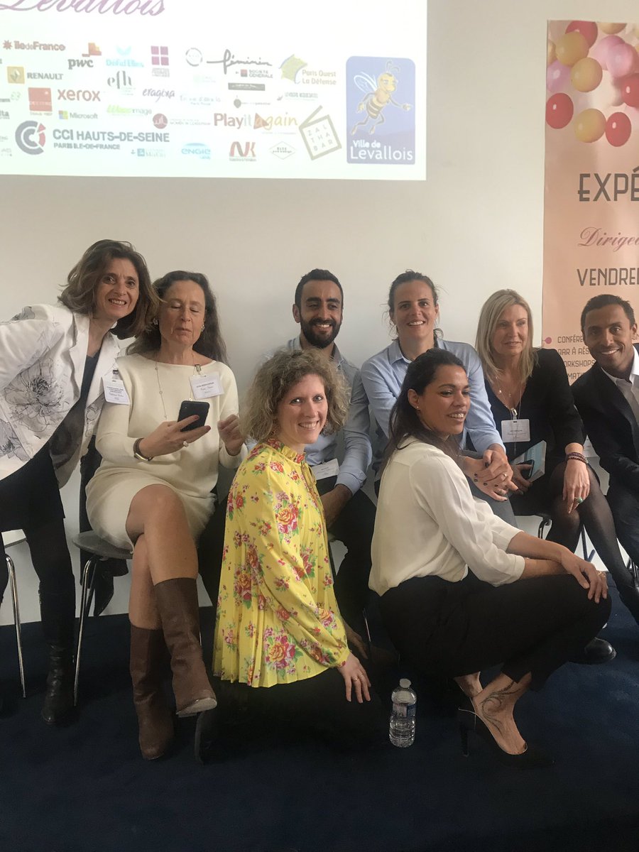 ochirinian's tweet photo. Ambiance détendue avant la conférence #experientiElle mais nous allons aborder des sujets sérieux #entrepreneuriat #femmes #LesEllesbyContrex https://t.co/O3Onu9Afx1
