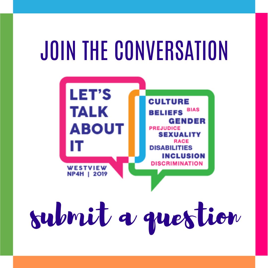 Hey Wolverines ! If you want to get involved with NP4H, feel free to click the link and get started! What are some tough questions you want to talk about on our campus? #letstalkaboutit goo.gl/forms/fI2YT2G5…