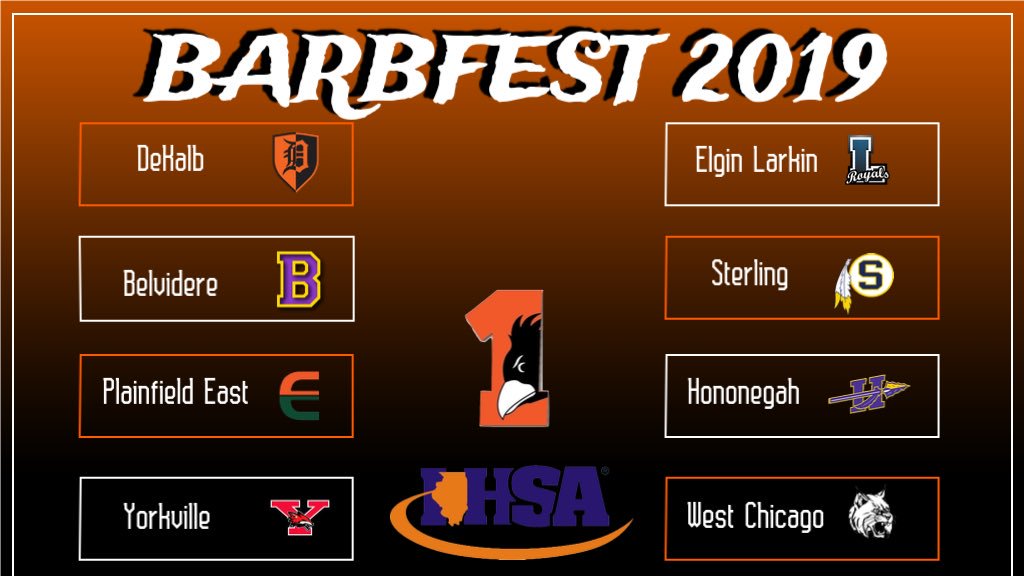 BarbSoccer's tweet image. Opening Round Day 2:
Elgin Larkin squares off against Yorkville at 4:00, while tonight’s 5:45 match highlights Hononegah and West Chicago.  All matches to be played in the DHS Soccer Stadium.