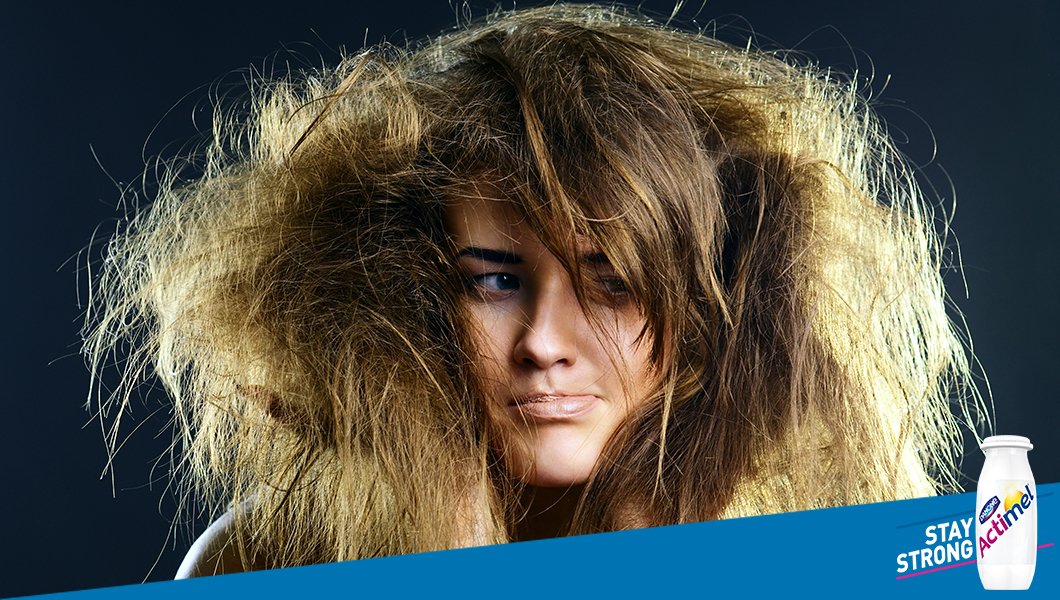 When the crazy weather this week has ruined your hair… #StayStrong