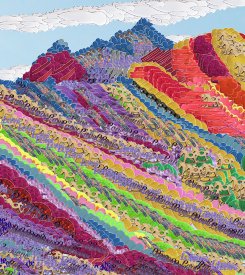 thinkdraw's tweet image. Top 5 for February 2019 - includes katidid's wonderful Rainbow Mountain: thinkdraw.com/top5.php