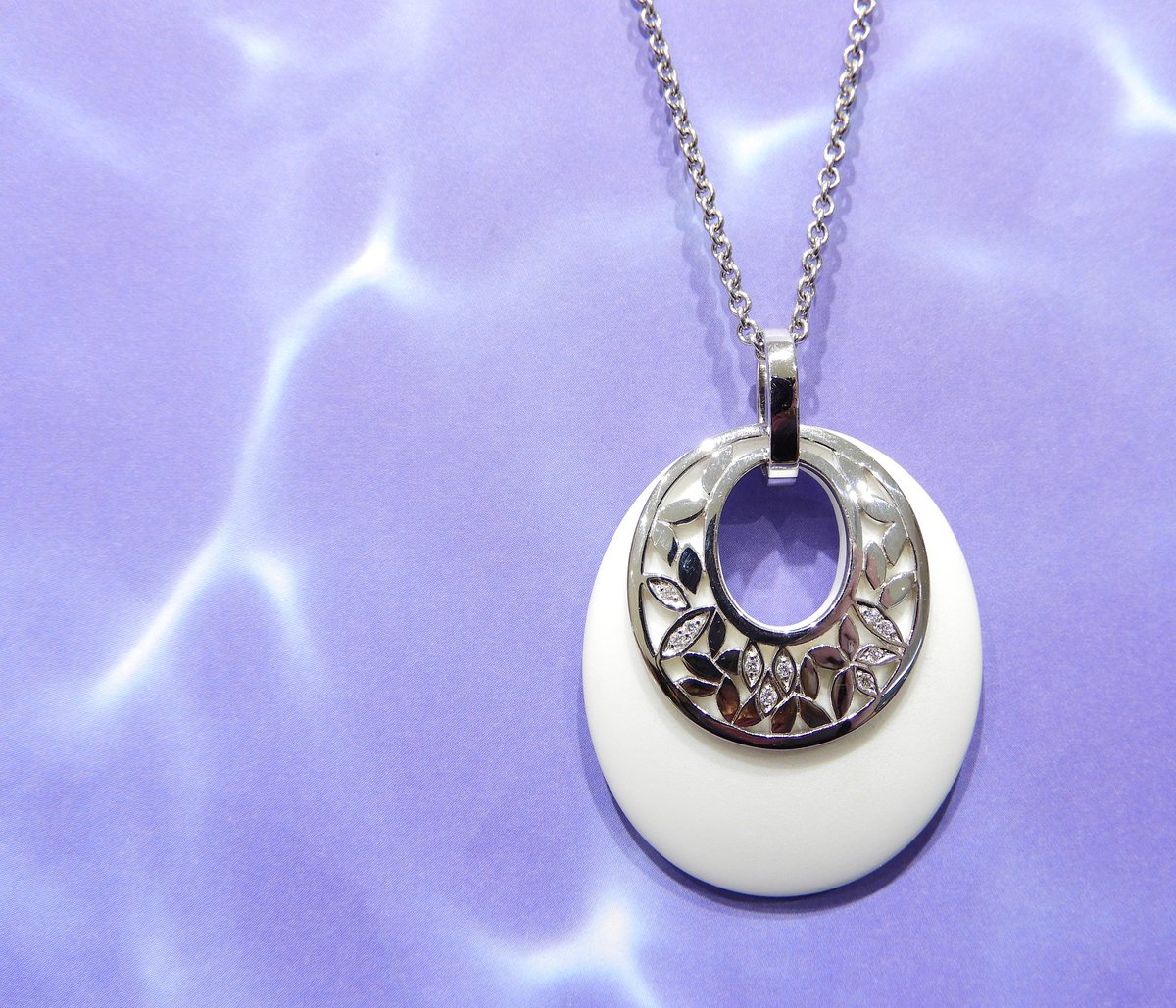 Stop by Touch of Gold and check out our 'end of line' selections for fabulous deals - like this gorgeous sterling &amp; ceramic necklace, was $560...Now $280.  TGIF! Why not treat yourself today?