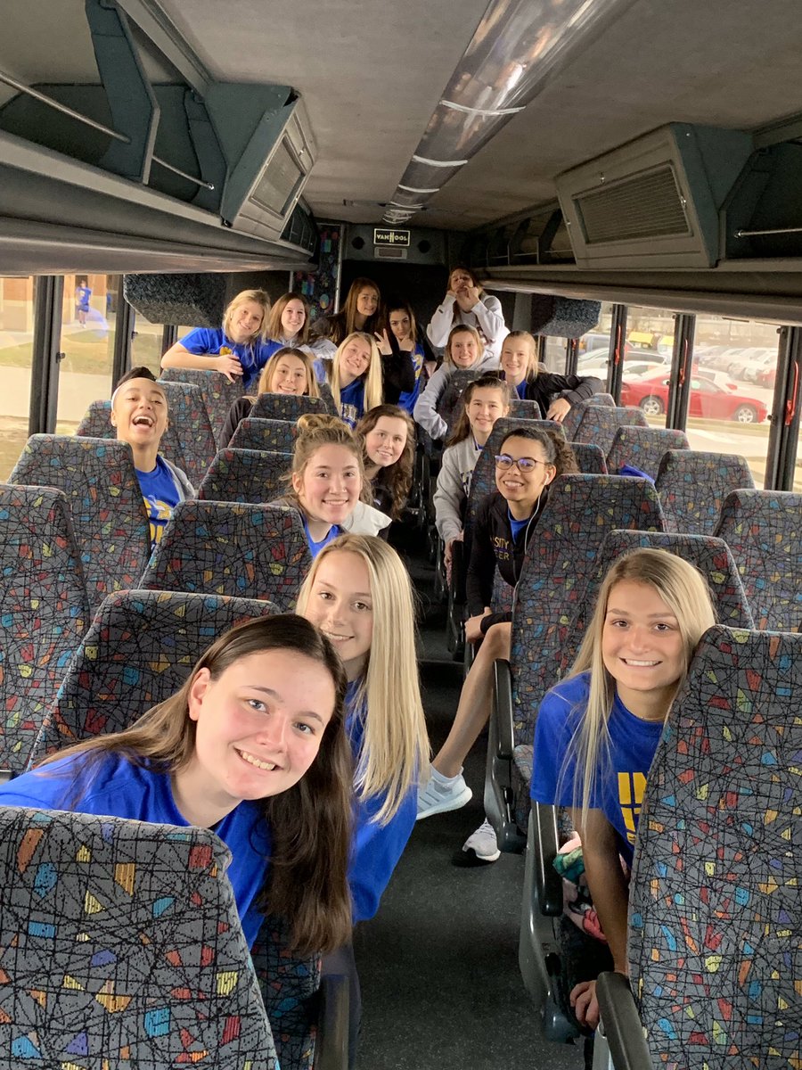 On our way to Cheer our Vikings to a VICTORY! 💙💛🏀~ LETS GO VIKINGS!!! ~ Final Four bound!