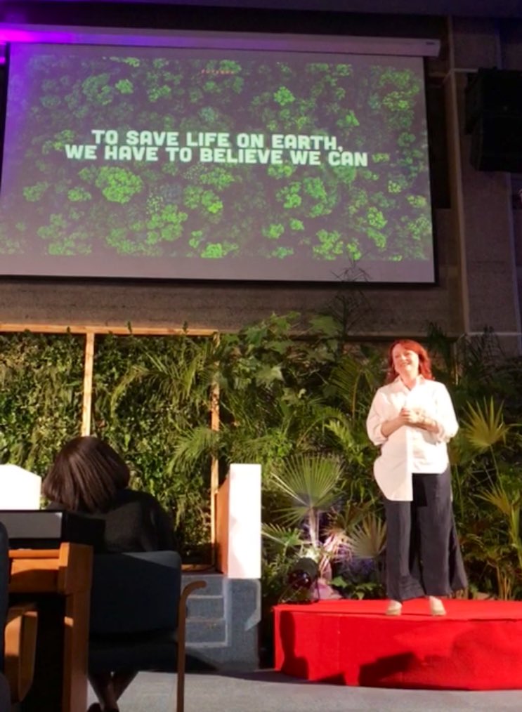 Visit our Instagram stories live to watch our co-founder @GreenSolitaire present during the closing plenary of #UNEA4. It’s filled with optimism, inspiration, and a push for positive change. #SolveDifferent