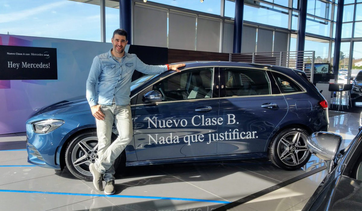 DavidAmorTv's tweet photo. Pues este domingo estaré en Lugo en el salón del automóvil, visitando a mis amigos de @GrupoDitram #iraLugomolatodo #NuevoClaseB! 🎉
#Nadaquejustificar
#Ditram
#SalonAutomovilLugo
#BClass
#ClaseB
#W247
#Mercedes
#MercedesClaseB
#mercedesclaseb
#mfa2
#mpv
#monovolumen https://t.co/ksJMOUUMxm