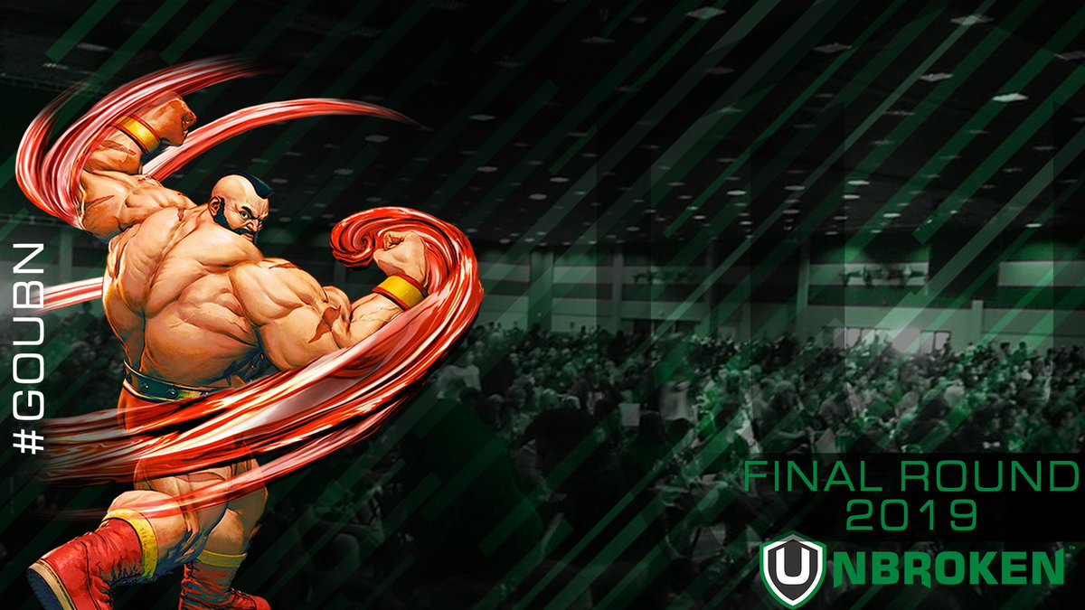 UnbrokenLLC's tweet photo. Starting soon will be our #SFV players feat. @TheSimpleTricks & @_p_chann at #FinalRound2019 Day 1. Make sure to send them some energy and support them on their bracket runs today!
#StayUnbroken #GoUBN https://t.co/kn41AFK0AF