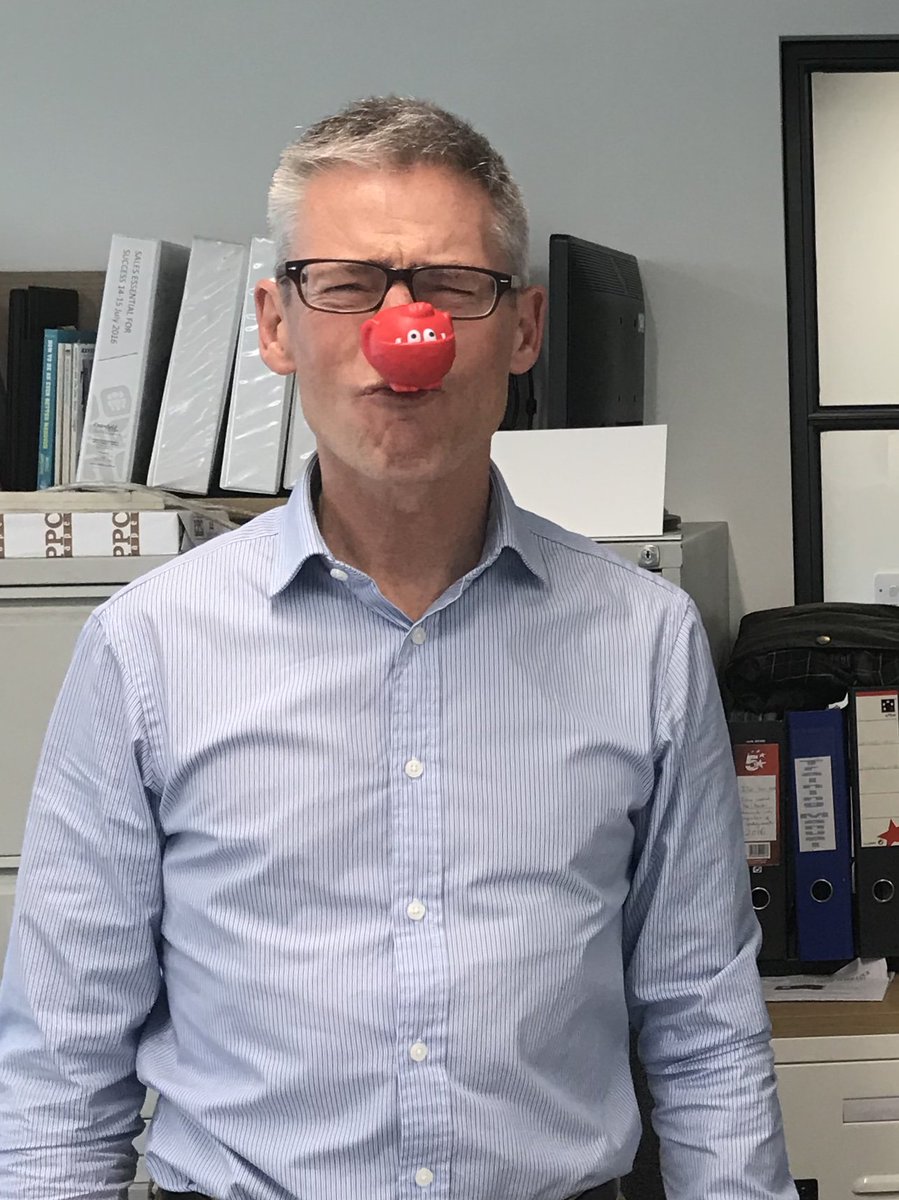 Netsource_LTD's tweet photo. Nick’s Hairy Nostroll!!! #RedNoseDay2019 #fundraising #Netsource https://t.co/Q54ddrUSA5