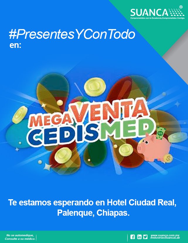 #AndamosConTodo2019 con nuestros amigos y socios comerciales de CEDISMED.
 Traemos excelentes descuentos, visita nuestro stand. #NosotrosCuidamosTuSalud