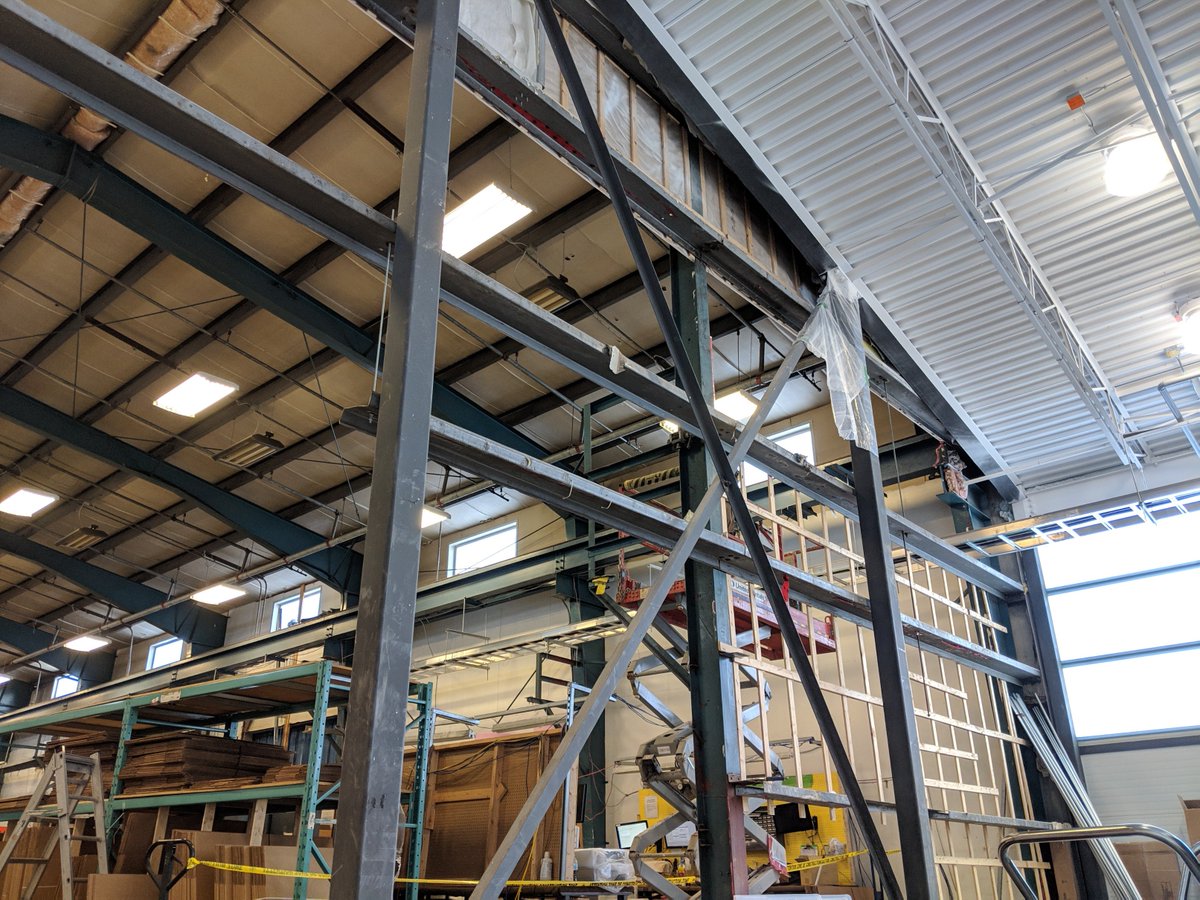 ProtocaseInc's tweet image. Big day for #TeamProtocase! The wall between our Building 2 and its new expansion is coming down. 🙌 #ProtoProgress