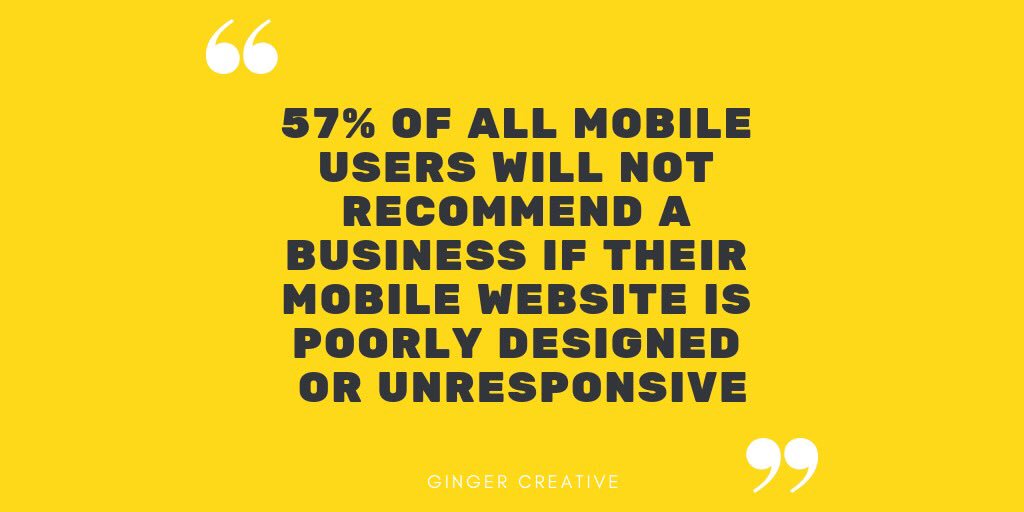GingerChitChat's tweet photo. Have a quick check - Are you mobile ready?

If not, get in touch with the Ginger Creatives for some help:

Call - 01604 644040
Email - mail@ginger-creative.com

Creatives with no boundaries - We are visual storytellers!

#Northampton #Northamptonshire https://t.co/JTbAwFsxjL