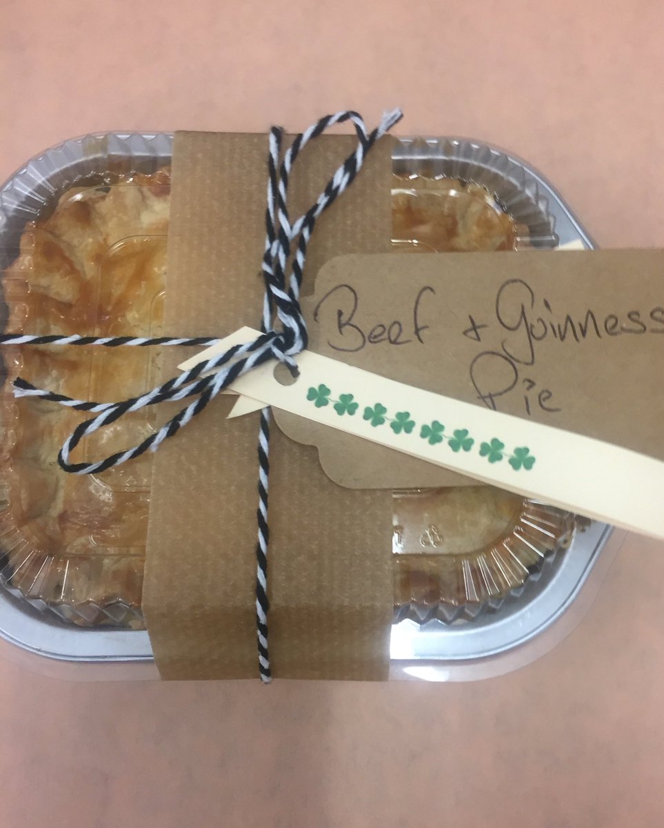 MeatNaturally's tweet image. In celebration of St.Patrick’s Day - Beef &amp;amp; Guinness Pie.