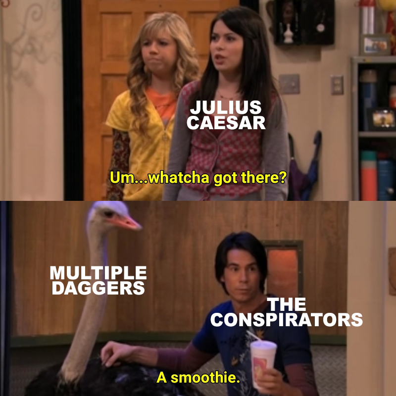 SparkNotes's tweet photo. Beware the Ides of March. https://t.co/NWYSNz6Keh
