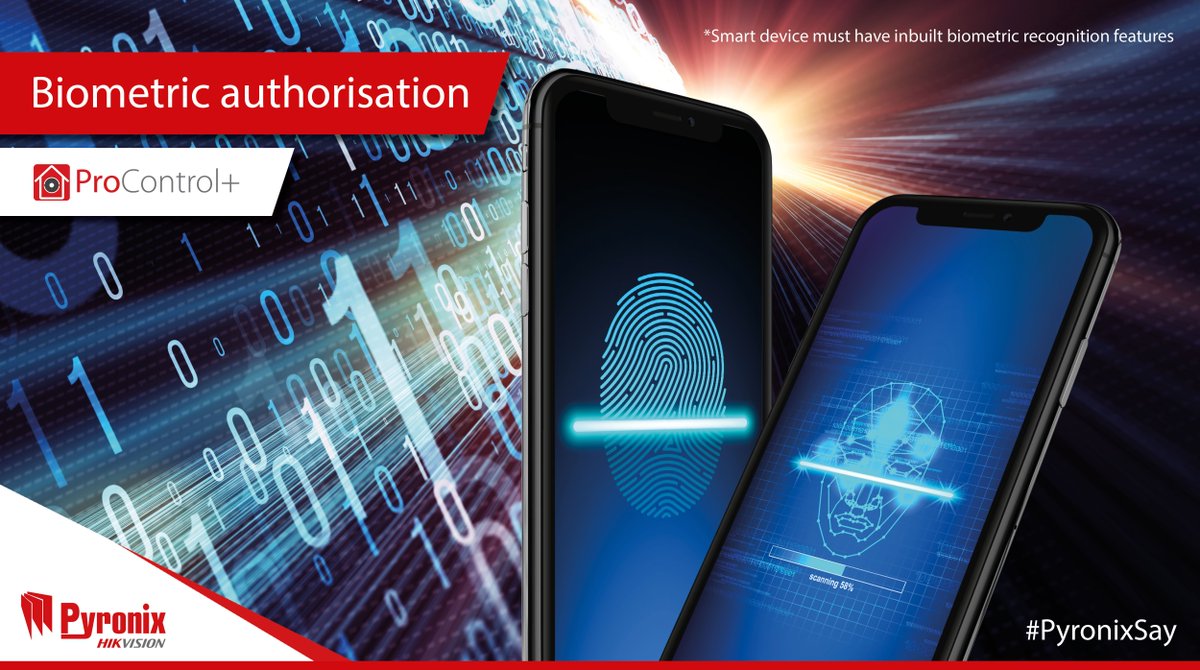 Pyronix's tweet photo. Listening to customer feedback, we've added biometric authorisation to #ProControl+. Securing #cameras with #facial and #fingerprint recognition, while creating two-step verification for control panels: https://t.co/hq13Y3NI0s #PyronixSay #security #Pyronix https://t.co/zxKsmAvSIS