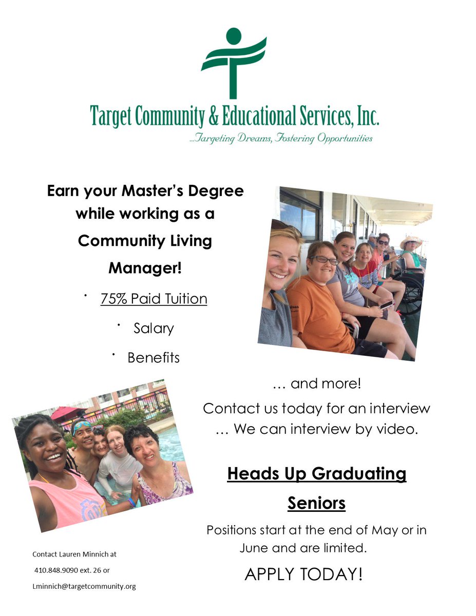 Target Community & Educational Services, Inc. tweet media