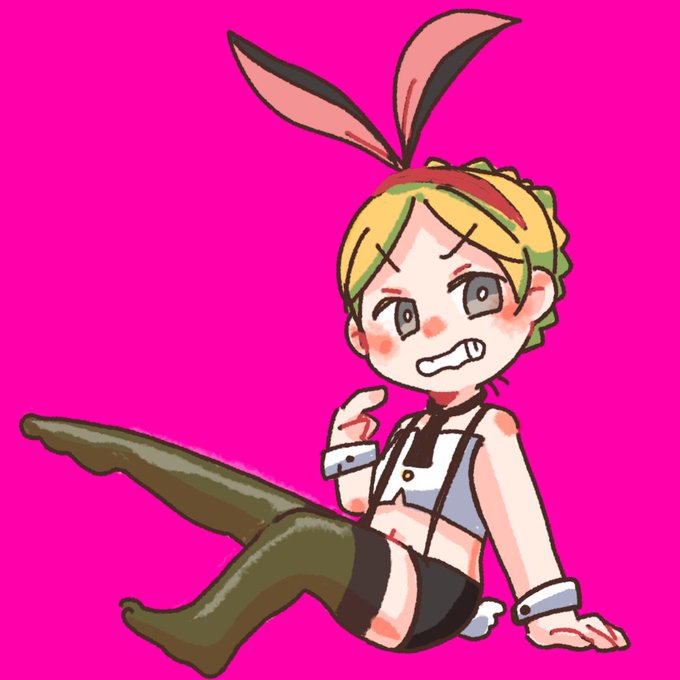 メギド幼年バニー部
グシオンちゃんとブエルちゃん 