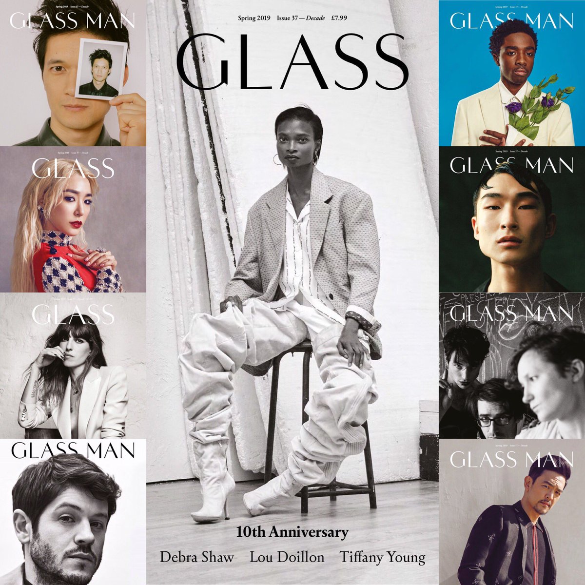 glassmagazine's tweet image. Glass celebrates 10th anniversary issue.
Read more here: bit.ly/2XZtaT5 
@tiffanyyoung @MissDebraShaw @calebmclaughlin @JohnTheCho @SonsOAIF @iwanrheon @HarryShumJr @mlleloudoillon  #SangWooKim #theglassmagazine #10thanniversary