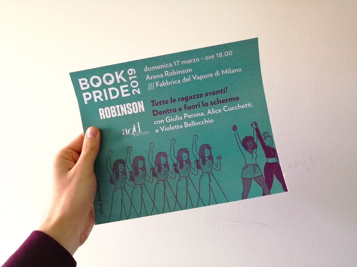 Oggi le serie tv sono il miglior mezzo per raccontare di donne lontane dai cliché: personaggi che sfidano i ruoli tradizionali, capaci di mostrare un punto di vista inedito sul mondo. Ne parlano <a href="/GiuliaPerona/">Giulia Perona</a>, @naimablu, <a href="/violetta_b/">Violetta Bellocchio</a> all'#ArenaRobinson <a href="/BookPrideBP/">Book Pride</a>, il 17/03 h 18.