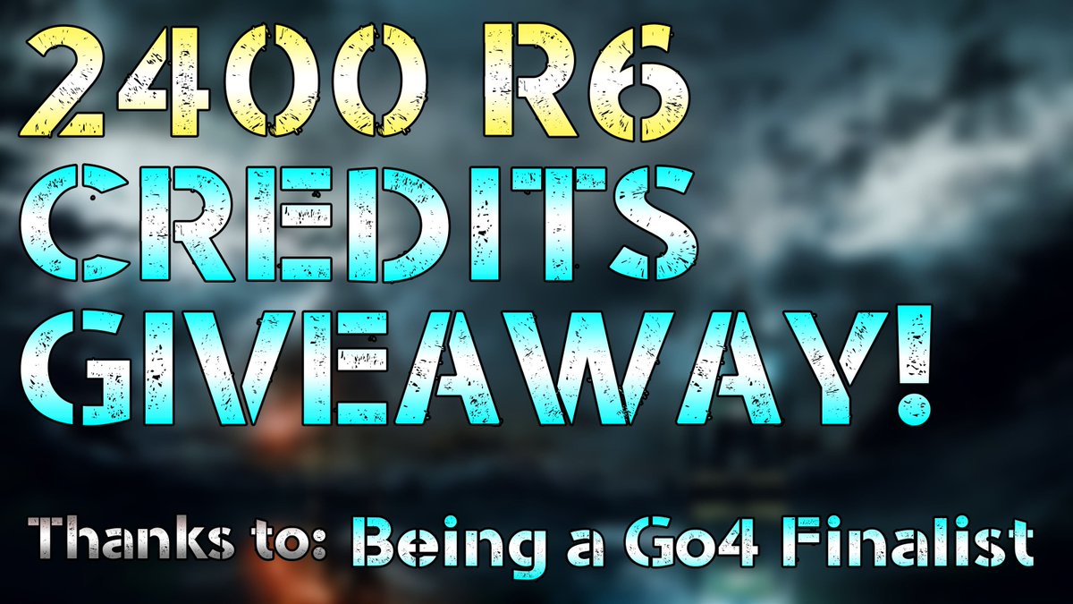 RJMgaming16's tweet photo. 2400 Rainbow Six Credits Giveaway!

How to enter:
1. Subscribe to my channel
2. Follow me on Twitter
3. RETWEET THIS TWEET

I will be announcing the winner sometime in the next week or so, just stay tuned and I wish everyone the best of luck! Stay cute and have an amazing day ❤️ https://t.co/jvZHDQJXii