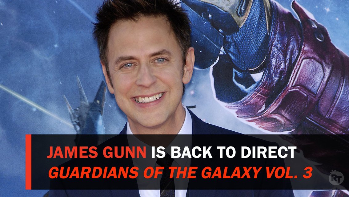 Rotten Tomatoes on Twitter "🚨 Disney has reinstated James Gunn as the