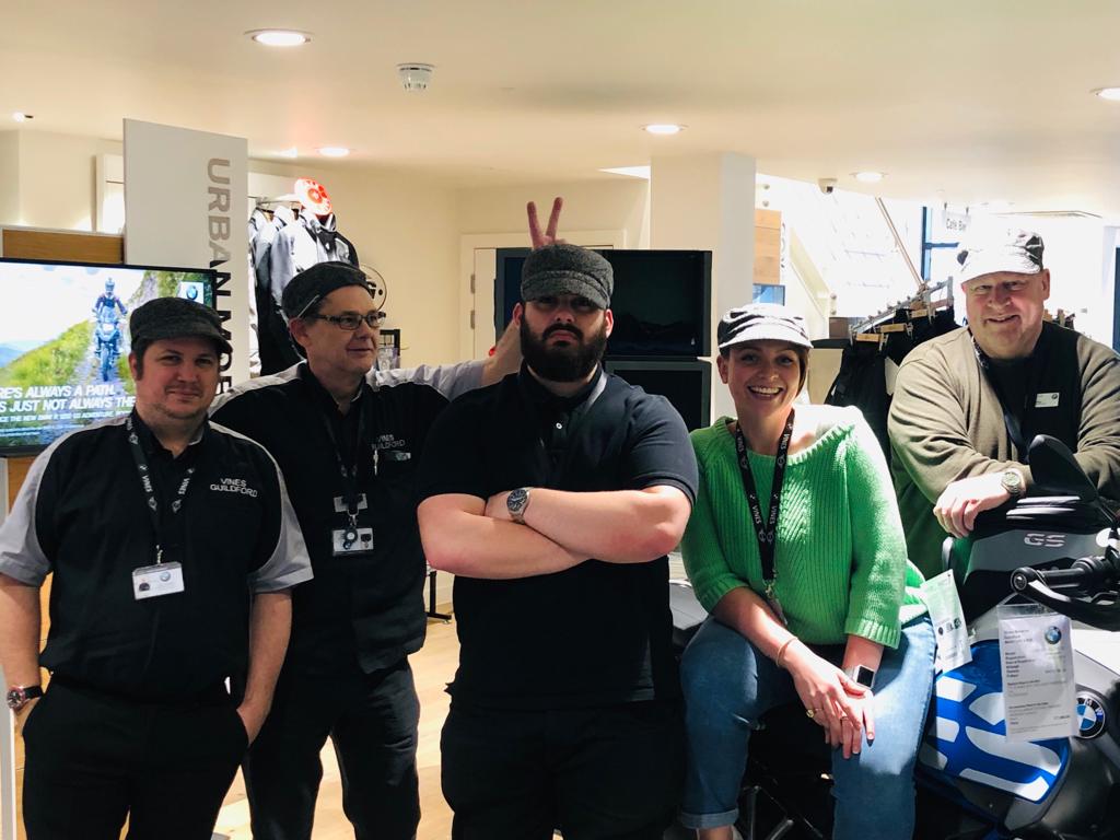 Vines Motorrad staff or Peaky Blinders cast? 😂 Either way, HATS off to our Aftersales team who are preparing for our Sale Event tomorrow! 

Don't miss out on huge savings on service, riderwear and more by visiting us this Saturday 🛒 🏍️

#motorrad #adventure #bikelife