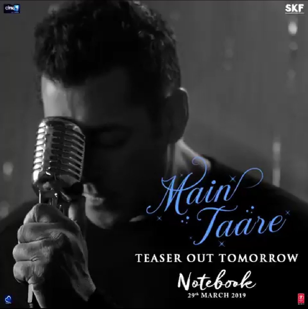 ANUJ23653763's tweet photo. #MainTaare Teaser Aa Raha Kal
#Notebook
After #MaiHoonHeroTera @BeingSalmanKhan Back Again With Blockbuster Song
๐๐
#MainTaareTeaserOutTomorrow https://t.co/rLzdkUS8e2
