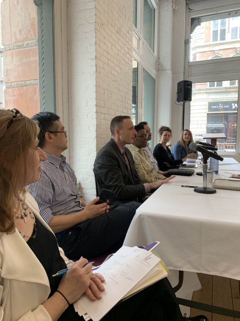 Our rockstar faculty <a href="/nyusteinhardt/">NYU Steinhardt</a> give fantastic advice to early career faculty on how to write successful grant proposals. Thank you for your service! @pamela_a_morris <a href="/lorenallosa/">Lorena Llosa</a> and Professors Zhang, Aouizerat, Washington, Buchwald, and Koenig