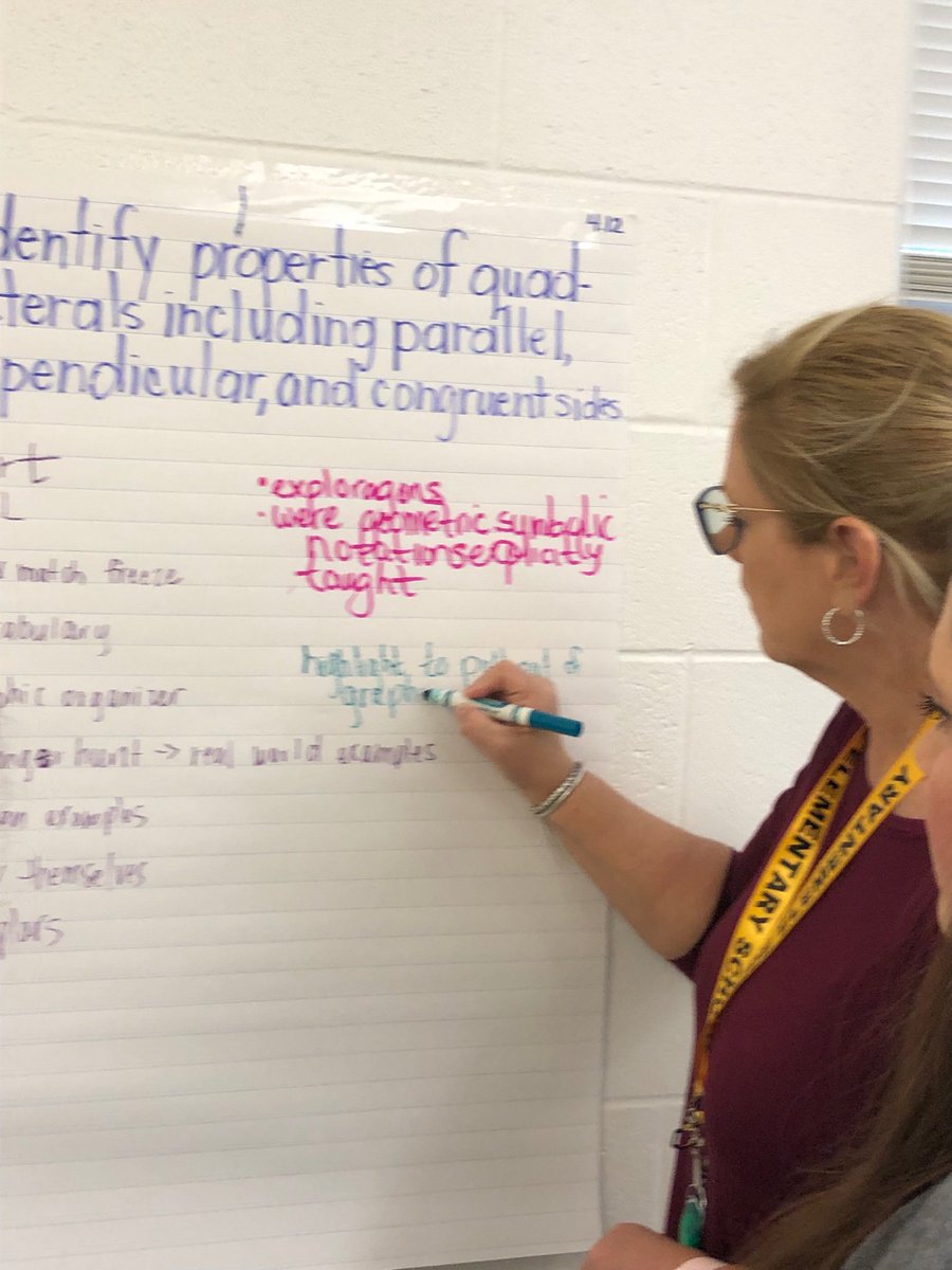 Math specialists learning engagement strategies to bring back to buildings. Round table anyone? Thanks Wendy! #npsmath <a href="/dbofo/">Dawn Bofo</a>