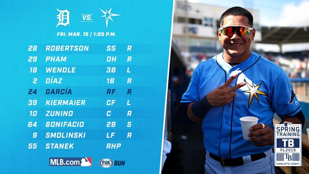 raysbeisbol's tweet image. Avisaíl nos deja saber cuántos partidos disputaremos hoy. 

Síguelo: atmlb.com/2O5x4W6 

#SpringRays