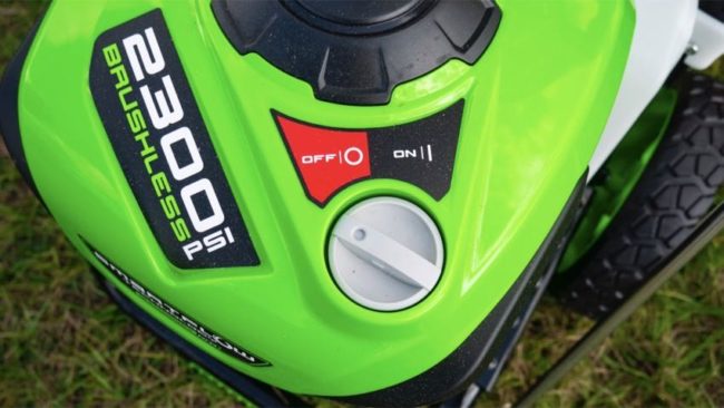 greenworkstools's tweet image. Great review from OPE Reviews on our 2300 Pressure Washer! Give it a read: bit.ly/2TOBUfx 🙌 #Greenworks
