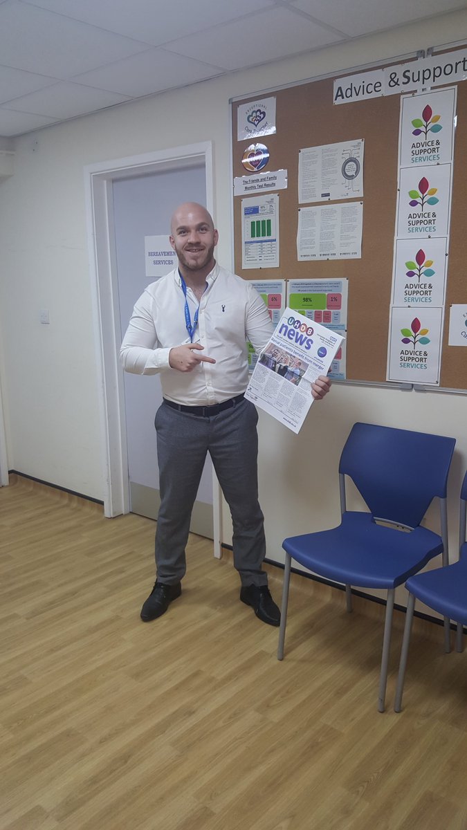 SimonPassam's tweet photo. Picked up my copy of #UHDBNews at Queens today, will share with all of our Volunteers across Queens, Samuel Johnson and Sir Robert Peel. @UHDBTrust https://t.co/oop3QlayL2
