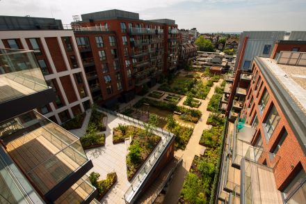 The_APL's tweet photo. This years Supreme Winner, sponsored by @BradstoneUK, is @KLGUK for the Streatham Hill project. The Judges’ said, “The design made it feel like a number of smaller gardens which could be enjoyed by the residents &amp; offered inspiration.” Congratulations! #APLAwards19 #WeAreAPL https://t.co/c1vdORGF7z