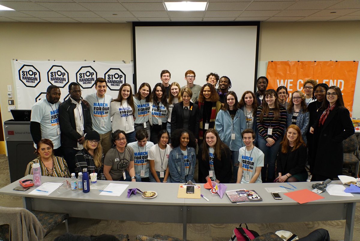 We can never accept the crisis of gun violence as normal. It's up to all of us to stand up, speak out, and take action.

Thank you to the student leaders in Massachusetts and across the country for organizing and fighting to end gun violence. #GVPsummit #Students4GVP