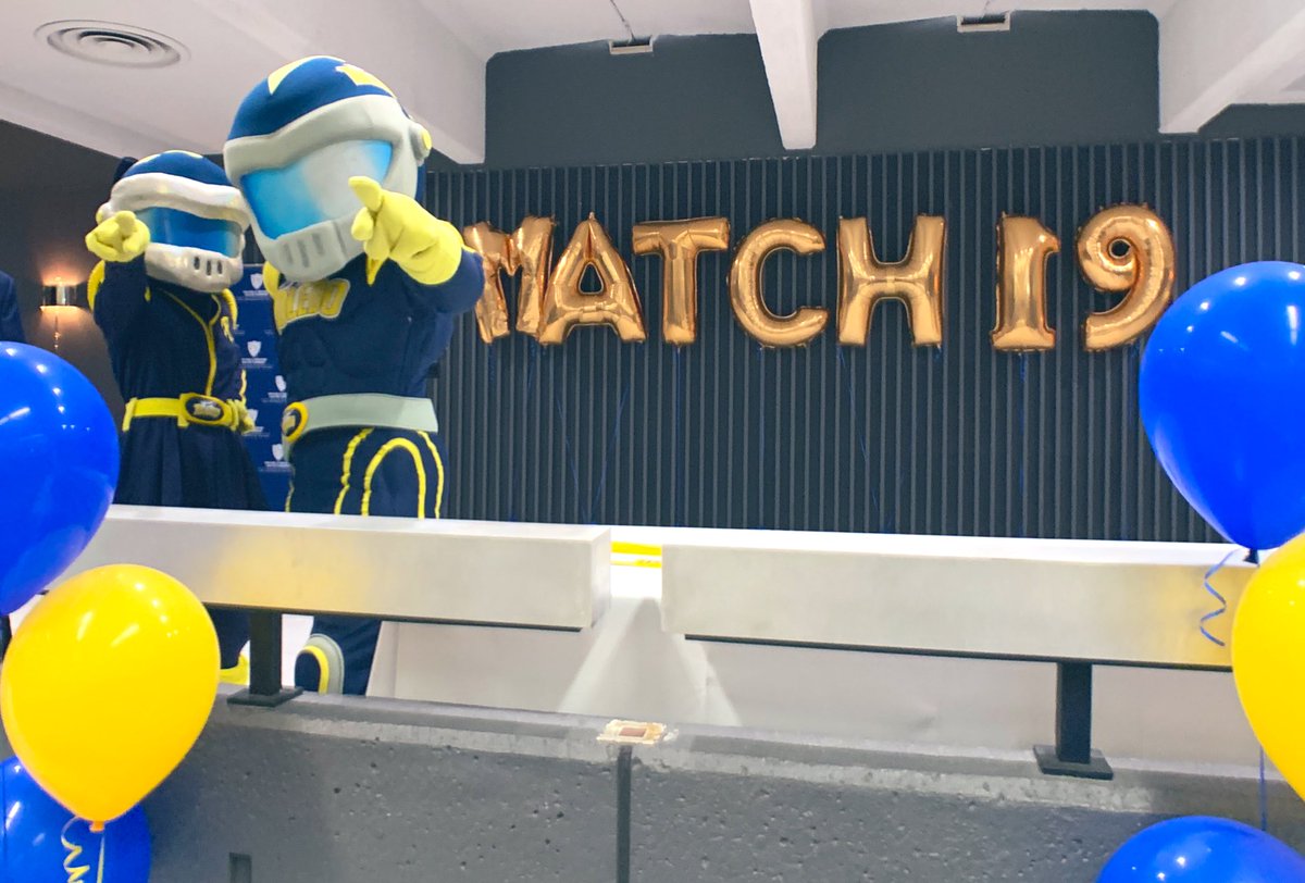 UToledoMed's tweet photo. .@RockytheRocket is ready and so are the envelopes. Almost time! #UToledoMatch #Match2019 #UToledoMed https://t.co/gwKKEU0mYP
