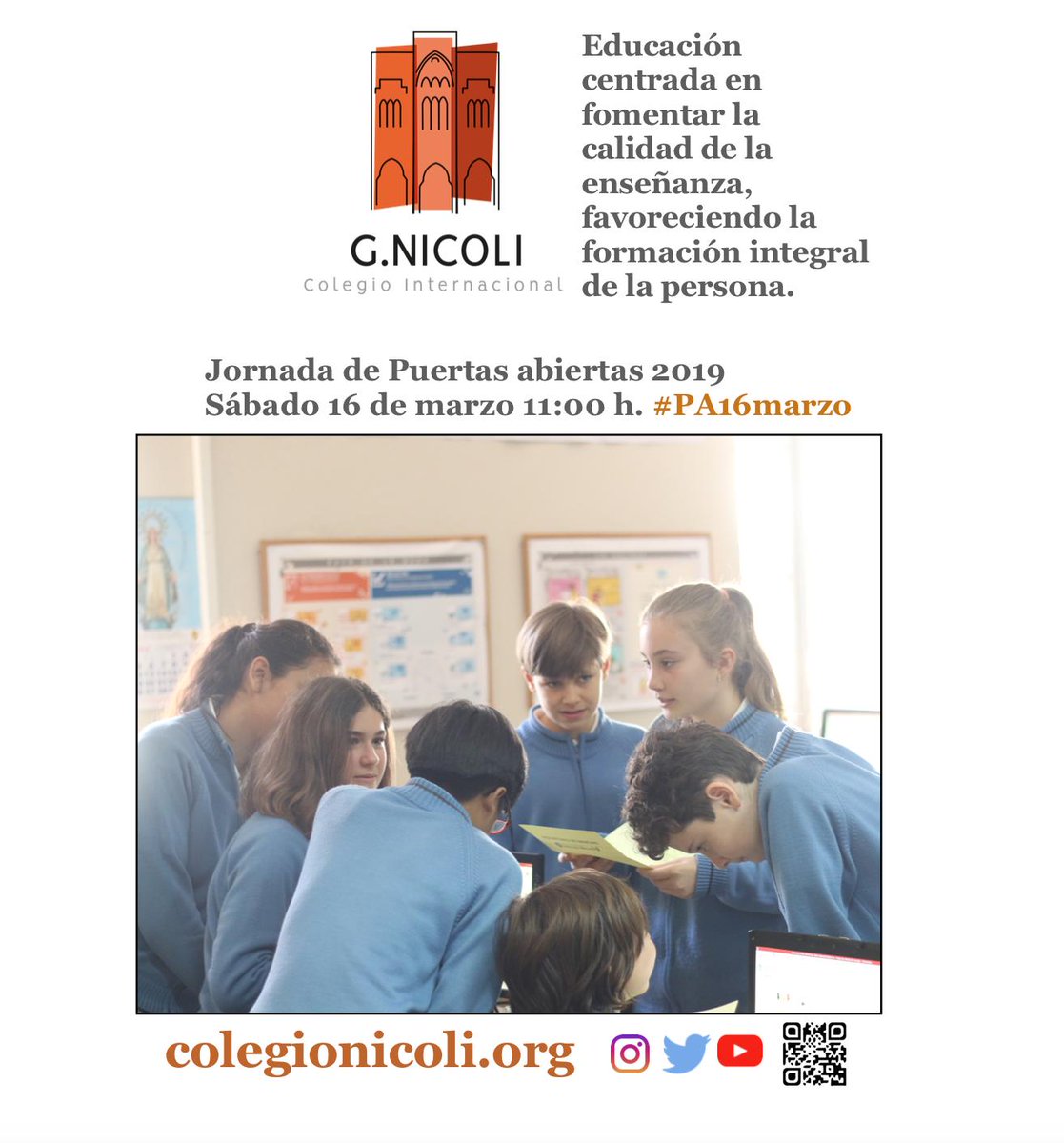 ColegioNicoli's tweet photo. #colegioNicoli #PA16marzo #Cuaresma19 https://t.co/taCOqLQzqE