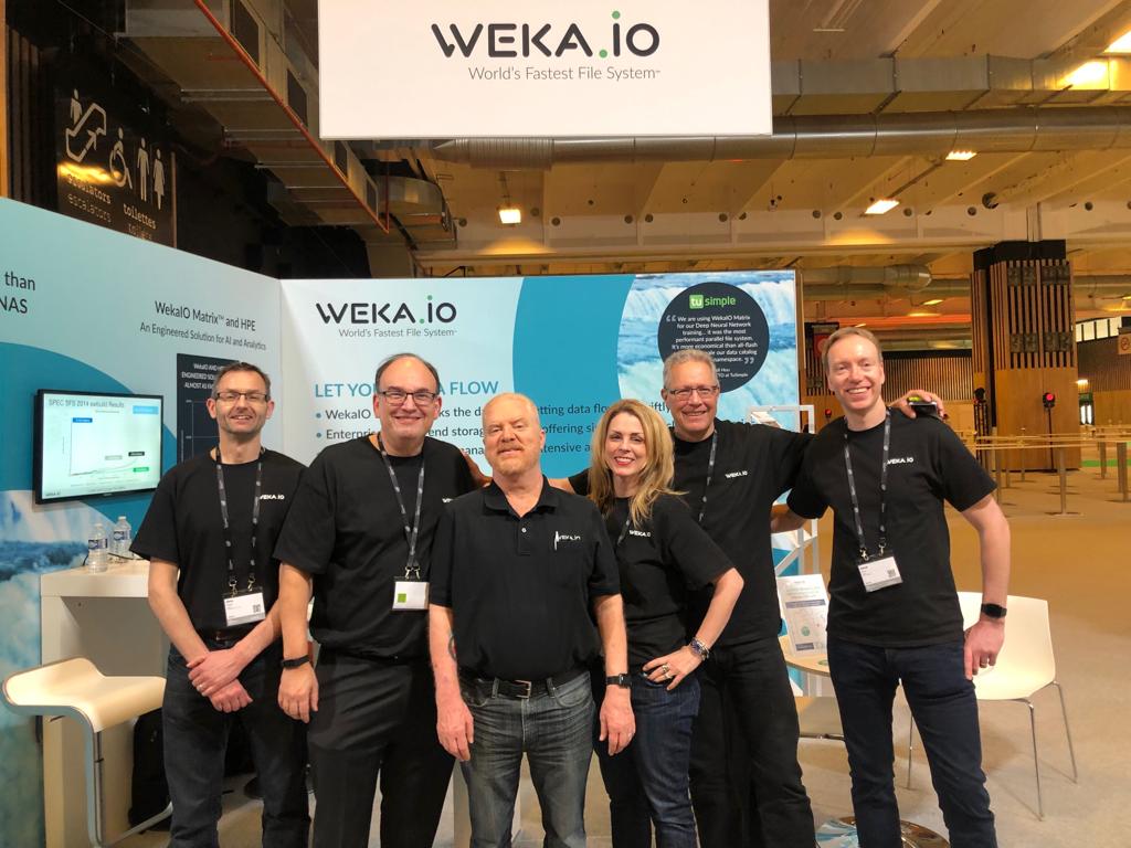 weka's tweet photo. That's a wrap! Au revoir #Paris and #HPETSS. #GetOffYourNAS to accelerate #MLAnalytics, #OptimizeInvestment, and drive an #AgileDataCenter. Learn more about @weka and @HPE_Servers: https://t.co/m98UwzSgtI https://t.co/6uuk2p7VWL