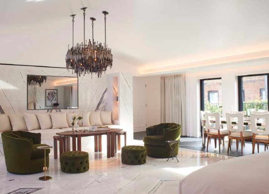 Looking for the perfect party venue for 40 people in #London? This awesome contemporary top floor apartment is flooded with rooftop light, encased in white Veronese marble and has a state of the art jacuzzi under a retractable roof