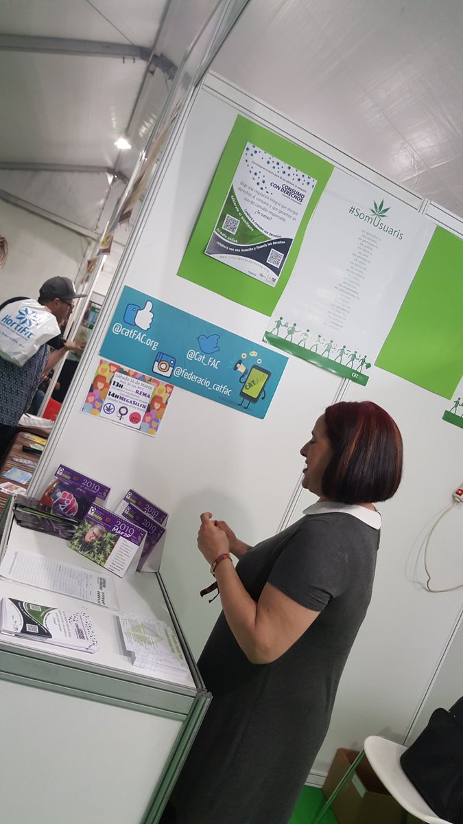 FederacionFAC's tweet photo. 🔘 @FeriaSpannabis

Ya han llegado @cannamuyer al ➡ #Stand234 (anexo)  con su #CANNAMAN2019.

El #PuntoActivista d #Spannabisbcn2019 Dice BASTA a que dentro del engranaje comercial de cualquier marca o producto, se utilicen recursos gráficos que perpetúen estereotipos. https://t.co/dKJkdDVNUo