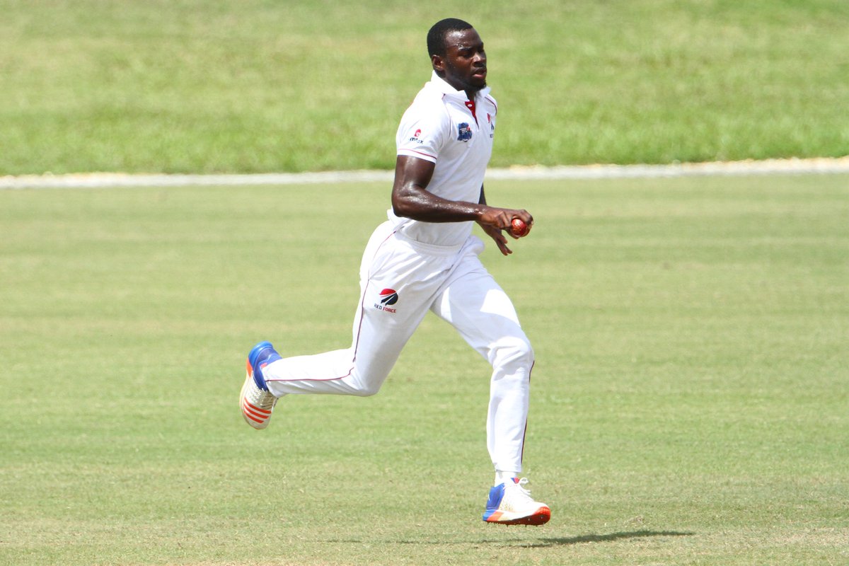 wiplayers's tweet photo. #TTvJAM LUNCH! DAY 2: T&amp;T 389 all out, Jamaica 50/1 (10) Garth Garvey 15*, Jermaine Blackwood 10*, John Campbell 13. Anderson Phillip 1/18. Jamaica trail by 339 runs. https://t.co/fWYLwoH7pj
